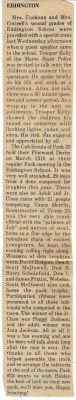 David Hodgins 1972 Pinewood Derby
